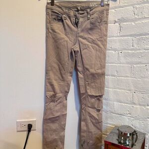 rag & bone Tan Distressed Women Jeans